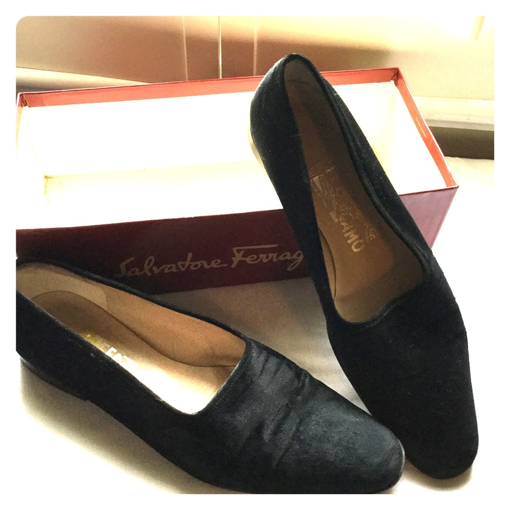 Ferragamo calf skin shoes